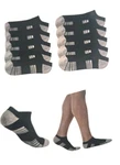 Members Mark Mens Low Cut No Show Sport Black Socks 10 Pks Size 6-12. Fixed Price $32.99.