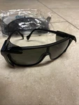 Bouton Traditional Smoke Frame Mesh Sideshield Safety Glasses/goggles. Fixed Price $99.99.