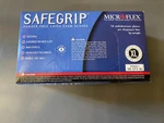 Nos Box (50) Microflex Safegrip Latex Exam Glove Extended Beaded Cuff - Thick. Fixed Price $19.99.