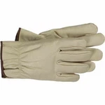 Boss Lwg Leather Work Gloves Large - Grey (1 Pair). Fixed Price $11.48.