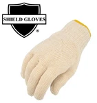 Mens Large Size - Cotton Blended String Knit Gloves Tan 24 Pairs. Fixed Price $21.34.